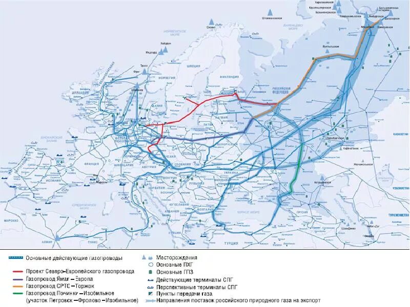 Карта нефтепроводов россии. Схема газовых трубопроводов России. Схема газотранспортной системы Европы.
