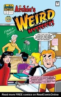 Read online Archie's Weird Mysteries comic - Issue #20.