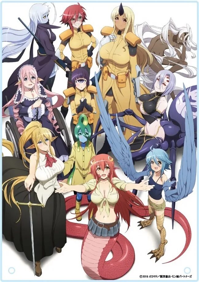 Monster Musume отряд mon. Жизнь с девушкой монстром. Повседневная жизнь с девушкой-монстром персонажи.