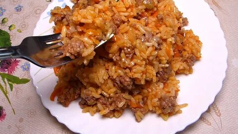 Рис с фаршем - пошаговый рецепт с фото