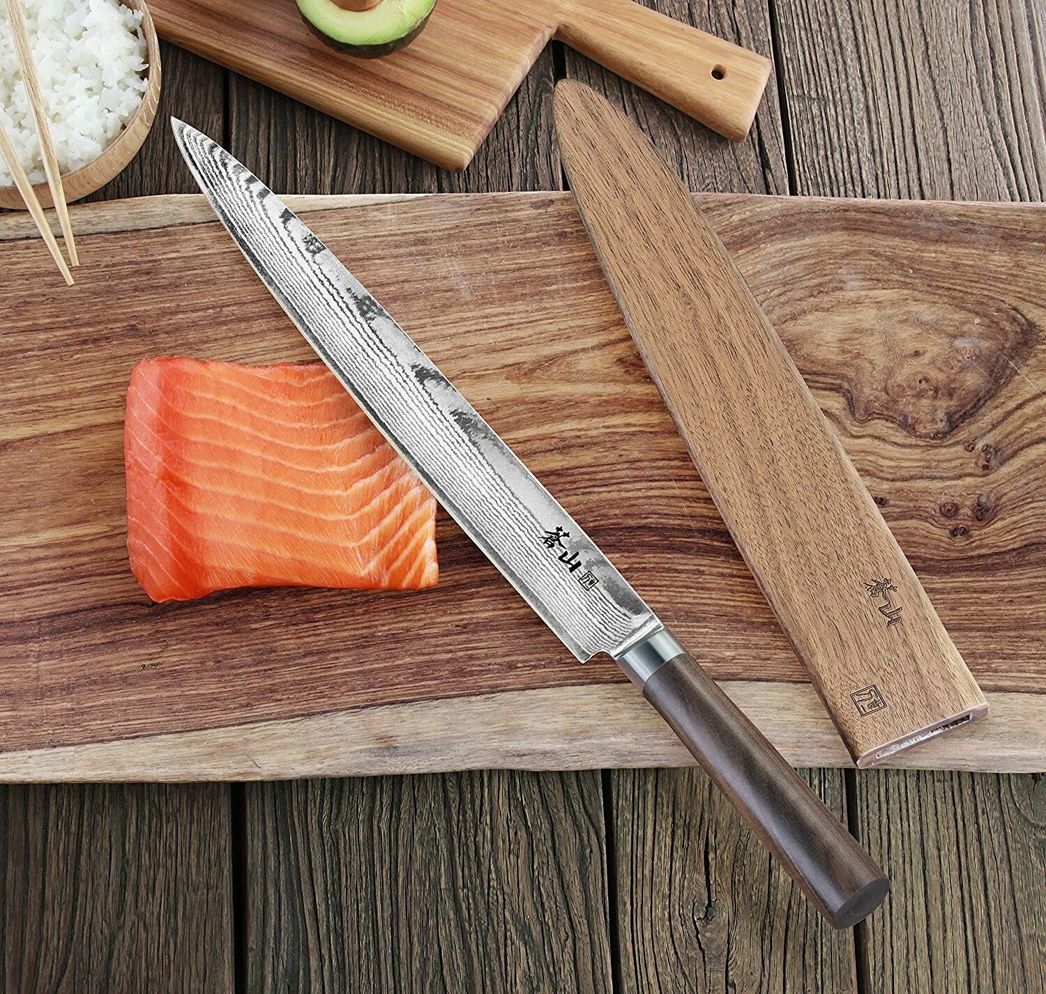 Покорение академии с помощью ножа для сашими. 92000066 sashimi нож. нож slicer knife. cangshan ножи. нож для сашими.