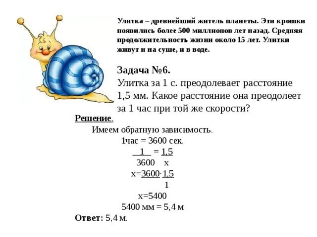 Решение задачи с улиткой. Продолжительность жизни улитки. Задача про улитку 2 класс. Задача про улитку