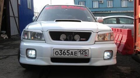 Туманки на субару форестер