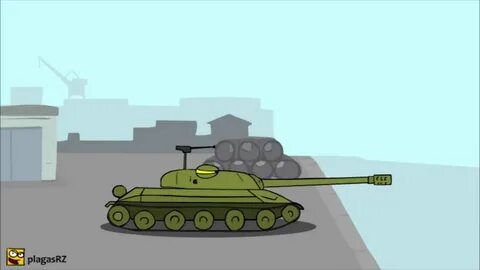 Как нарисовать танк из мультика про танки