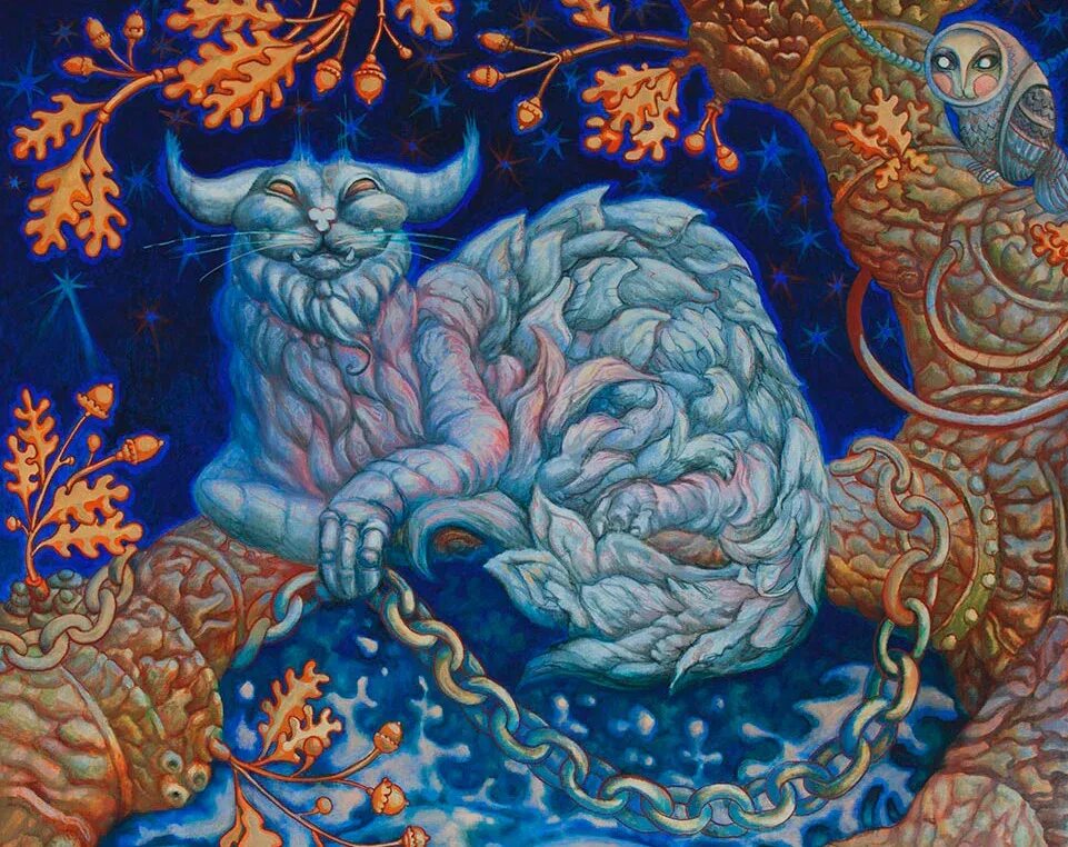 Славянские коты. Мифические существа кот баюн. Кот баюн мифология. Кот баюн мифология. Славянская мифология существа кот баюн.