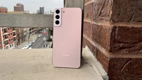 Galaxy s22 pink gold
