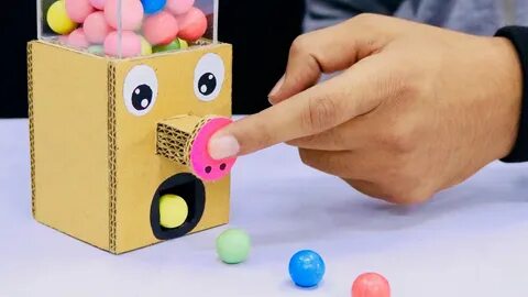 Как сделать автомат с игрушками