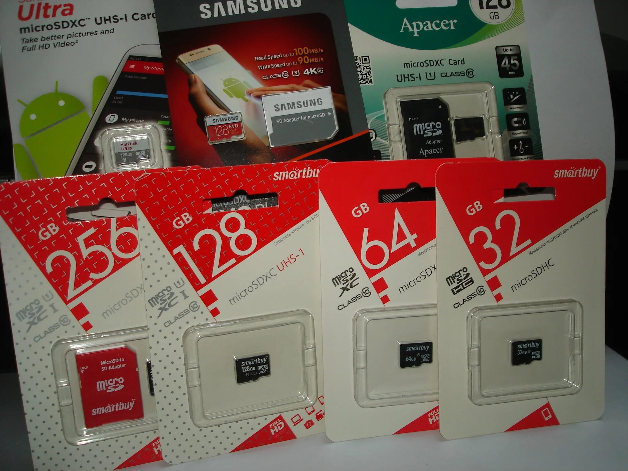 16 гб много. Smartbuy microsd. карта памяти смартбай. много карт памяти smartbuy.