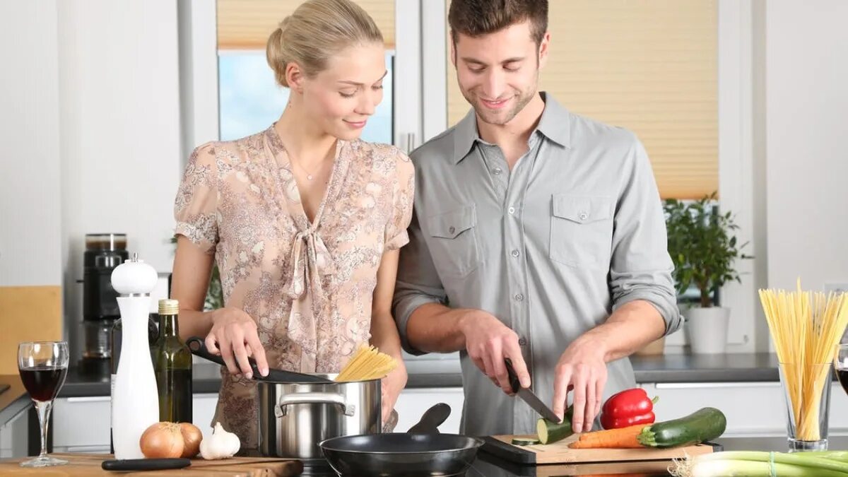 Learning to cook. Learning to cook