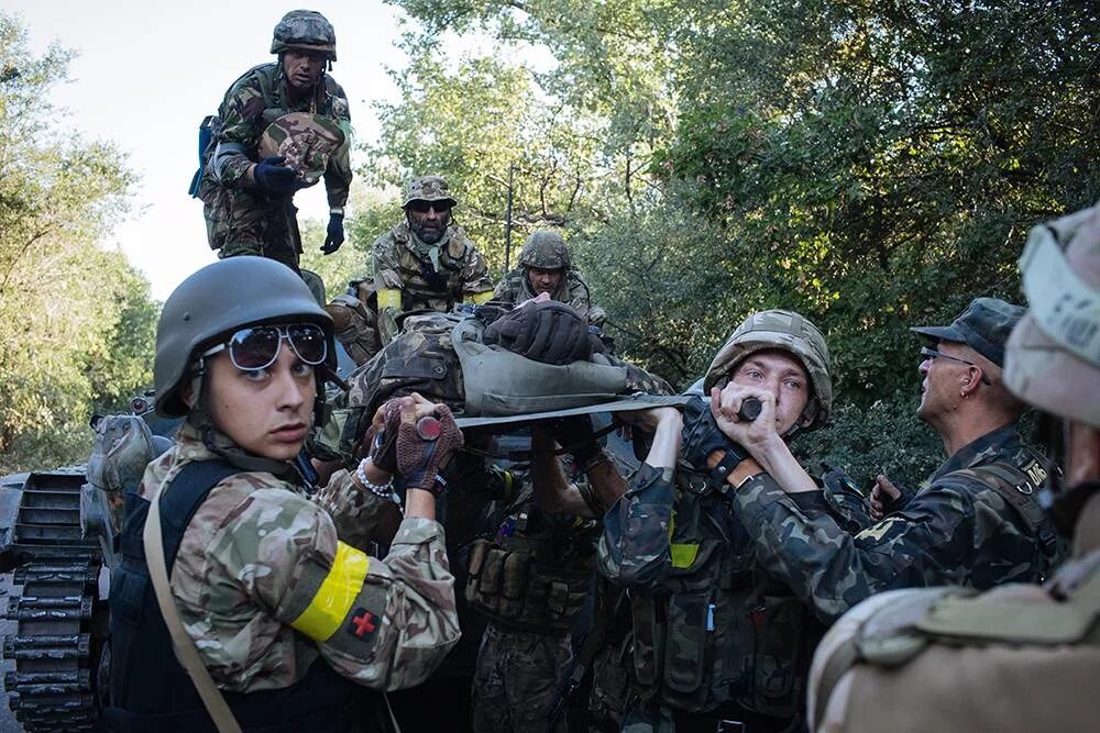 Армия украины на донбассе