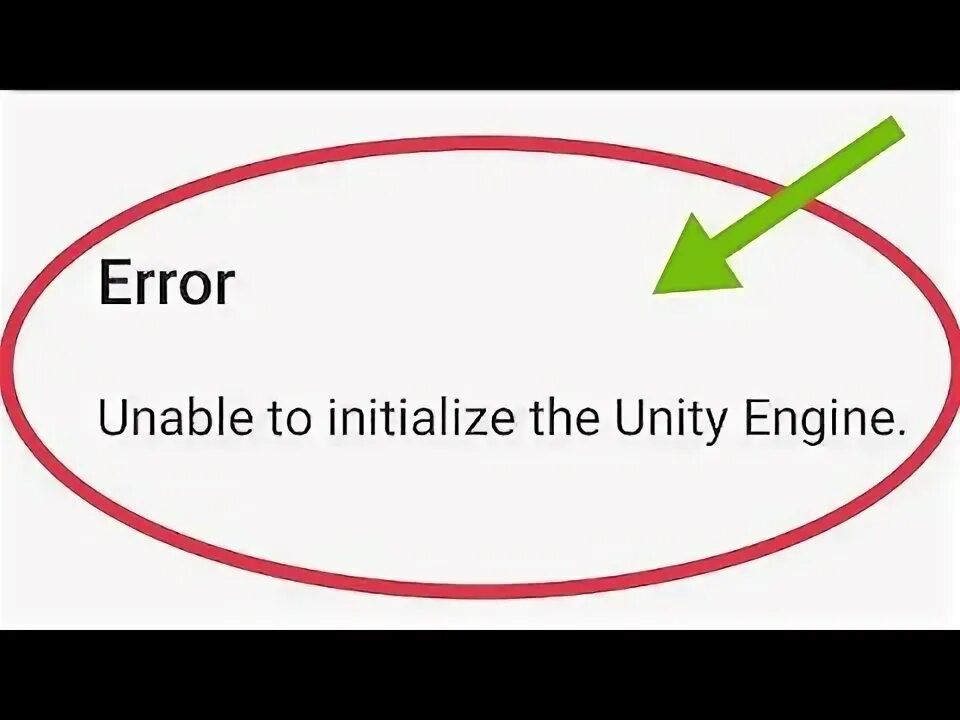 Unable to initialize the unity engine. Unable to run.