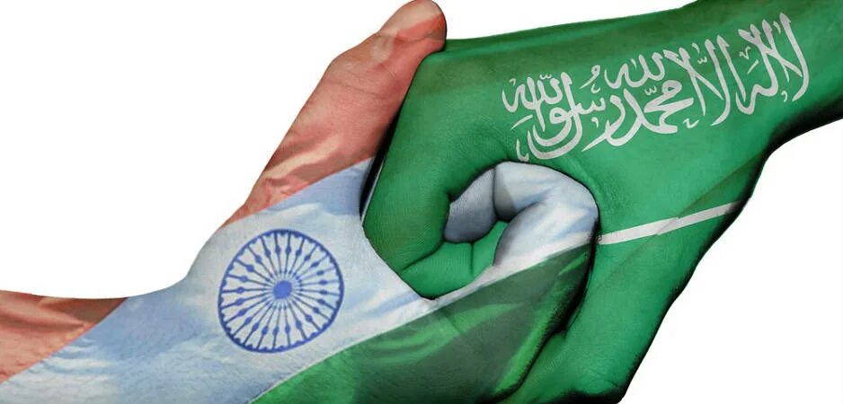 Виза Saudia. Саудовская индиа. Флаг Индии и Саудовской Аравии.
