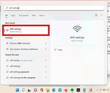 Тест сети wifi