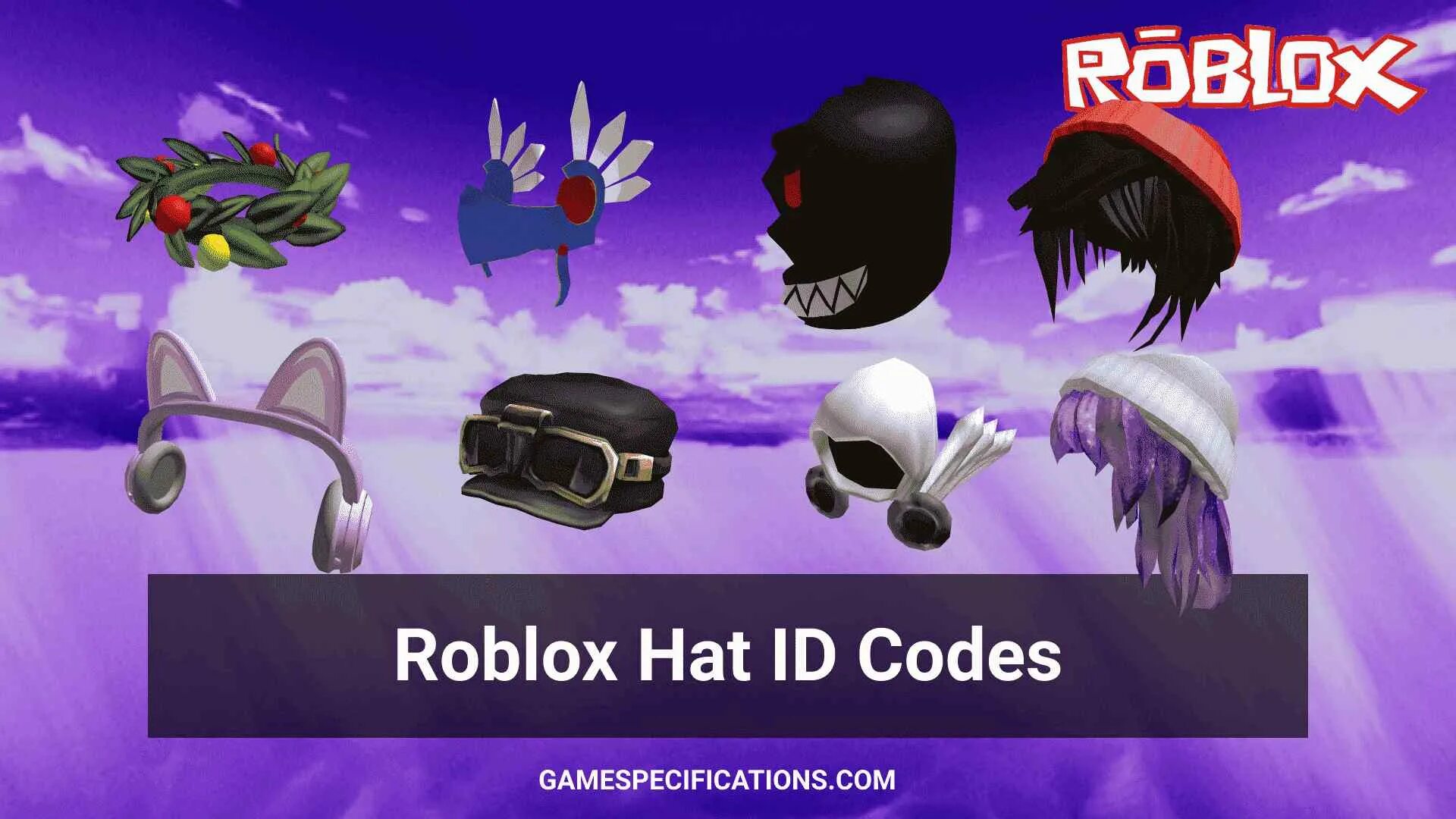 ID шляп в РОБЛОКС. Roblox ID codes. Код на шляпу в РОБЛОКС. Роблокс hat