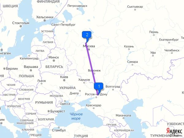 Сколько по времени от твери до москвы