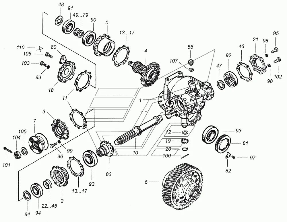 Редуктор переднего моста КАМАЗ 4310 схема. Задний редуктор КАМАЗ 43253. Редуктор заднего моста КАМАЗ 4310. Редуктор заднего моста КАМАЗ 6520 схема. Сборка редуктора камаз