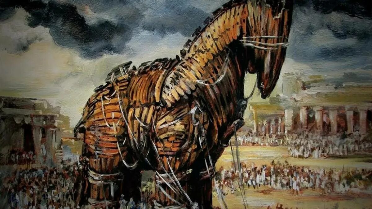 Одиссей и троянский конь. Троянский конь троя. Древняя греция троянский конь. Троянский конь одиссея. Древняя греция троянский конь.