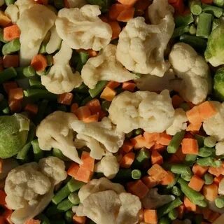 Замороженные овощи и грибы