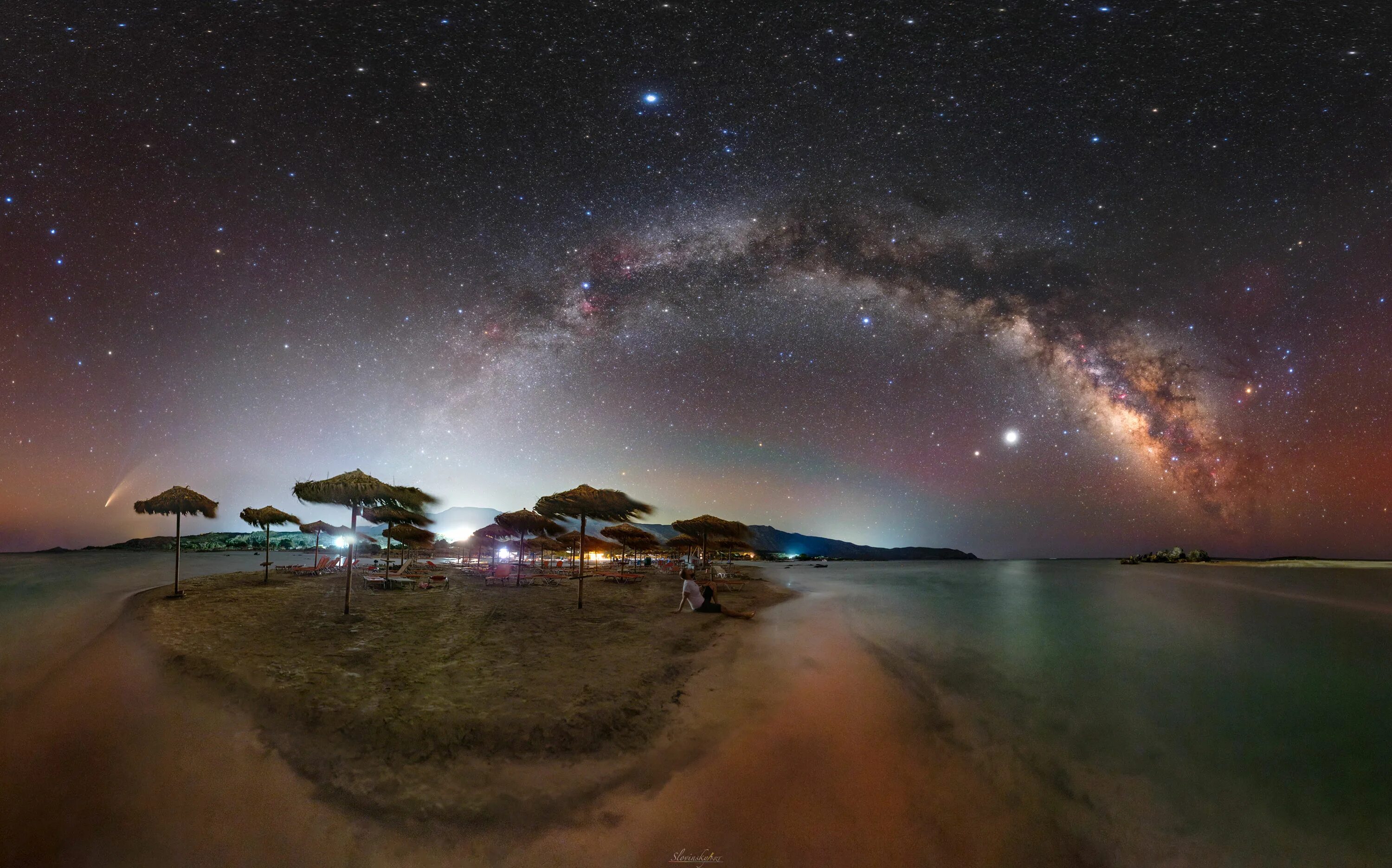 Звездное небо астронет. Звездное небо над Грецией. Пейзажное Астрофото. Панорамные пейзажи космоса. Астронет.