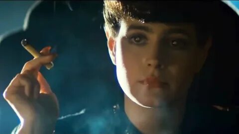 Blade Runner Sean Young Smoking.