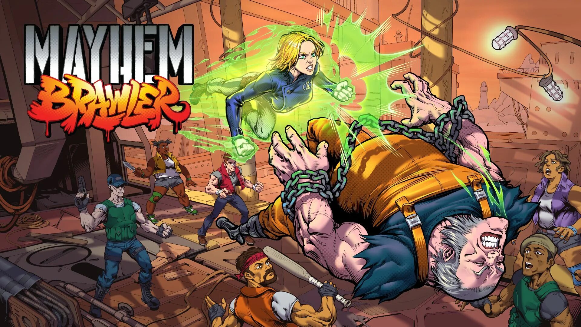 Mayhem Brawler. Mayhem Brawler Art. Mayhem игра. Mayhem Brawler игра. Mist might mayhem