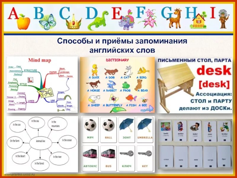 Слова для запоминания