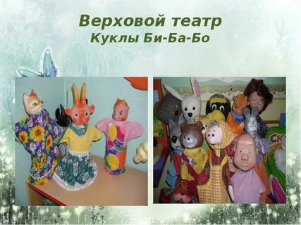 Виды детских театров