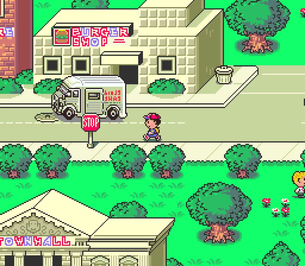 Earthbound игра. Earthbound 1994. Earthbound Вики. Earthbound NES Скриншоты.