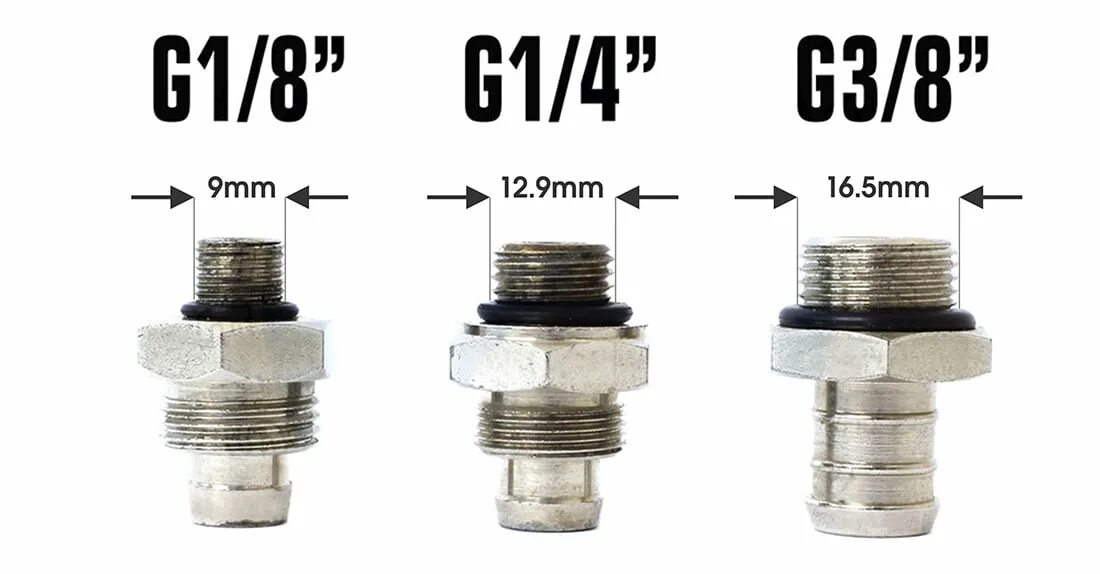 Как отличить 1 2 от 3 4. G1 1/2 резьба в мм. Резьба g 1 1/2“ и g 2 1/2“. Переходник фитинг м10х1. Резьба g1/4.