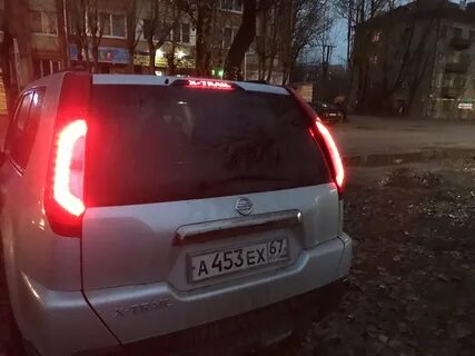 Лампы стоп сигнала ниссан х трейл