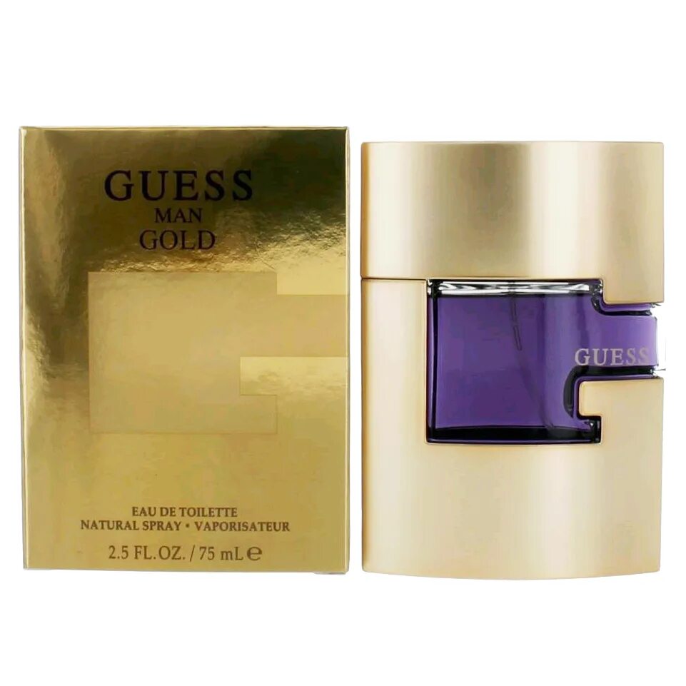 Guess Gold EDT. Guess man 75ml. Туалетная вода guess man 75 мл. Gussдухи золотые.