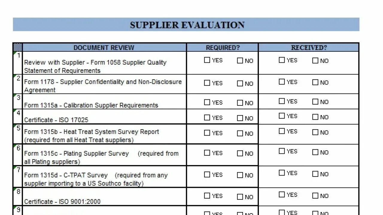 Quality evaluation. Evaluation of suppliers. excel evaluation form. supplier quality audit form. supplier quality.