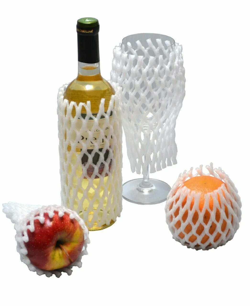 сетка для бутылок из вспененного полиэтилена. сетка для упаковки бутылок. сетка для бутылки вина. сетка для бутылки. защитная сетка для бутылок.