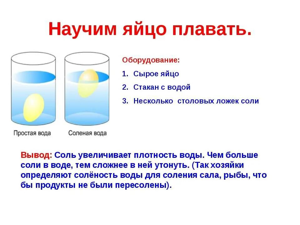 Плотность яйца в пресной воде. Эксперимент с яйцом и соленой водой. Опыт с яйцом и соленой водой. Опыт с яйцами в пресной и соленой воде. Опыты с соленой водой.