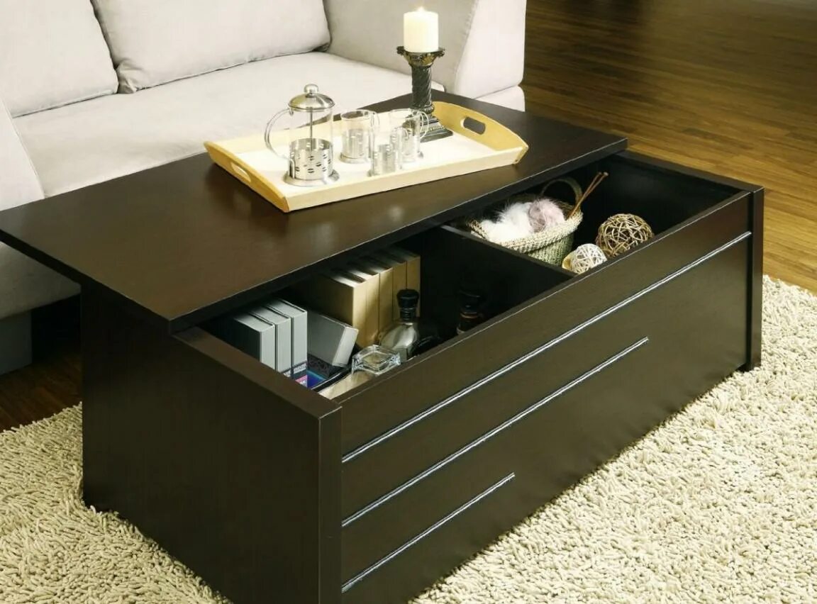 Storage table. Журнальный столик the idea. hidden storage. coffee table lc-112. extra hidden storage.