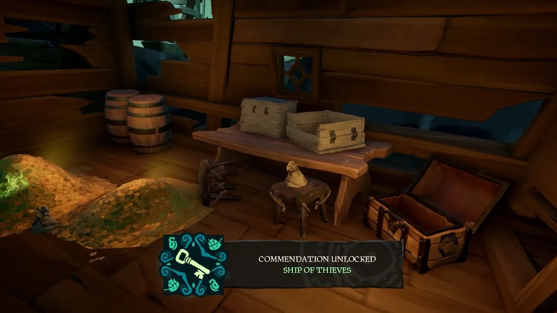 Sea of thieves сокровищница. Капитанская каюта в Sea of Thieves. Медальон бедного дуги Sea of Thieves. Sea of Thieves каюта. Таверна Sea of Thieves.