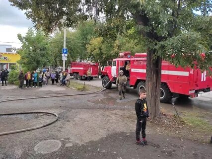 Пожар в алапаевске