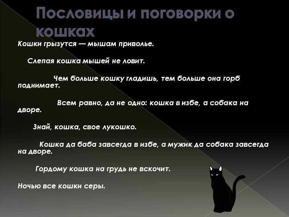 Предложения слов кошек. Пословицы. Пословицы про кота. Пословицы о кошках. Пословицы и поговорки о кошках.