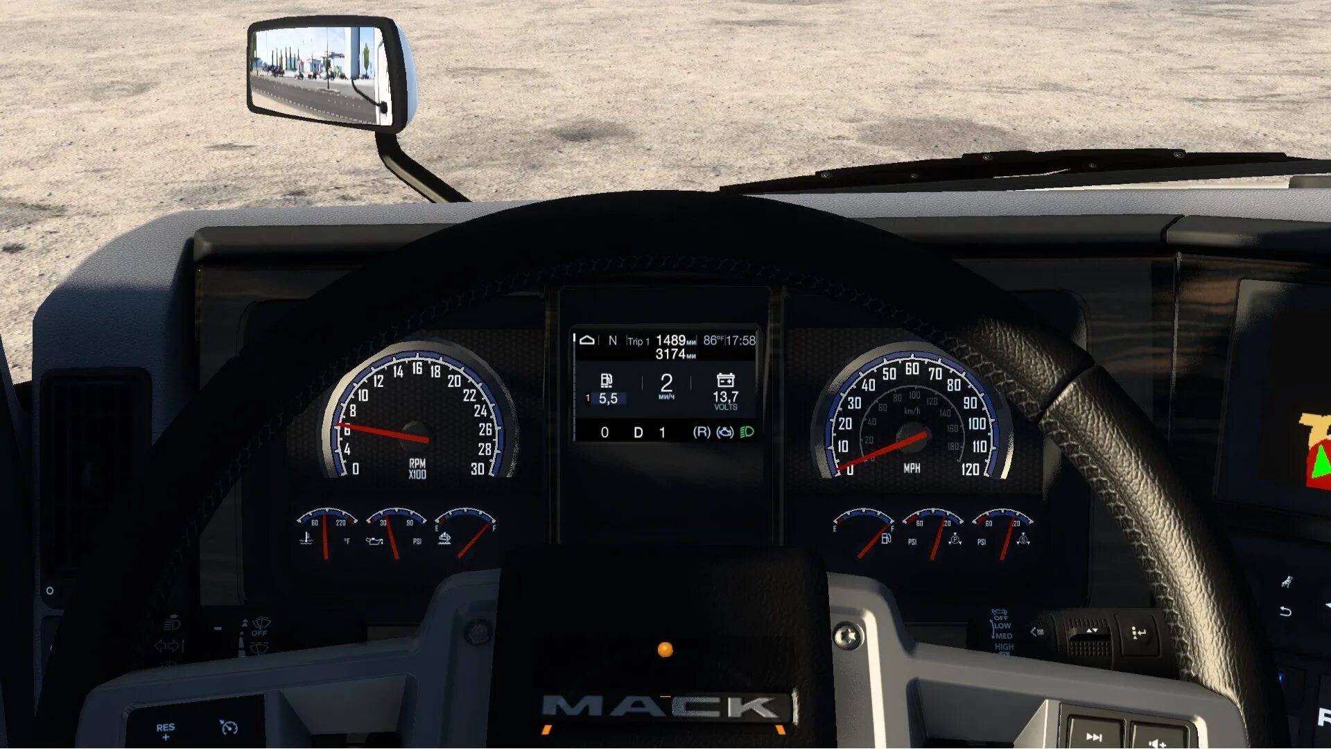 Мод dashboard. Kenworth w990 dashboard ats. ets 2 версия 1.45 мод приборная панель и бортовой комп для кенворт w900. mack anthem ats. dashboard_v1._1.