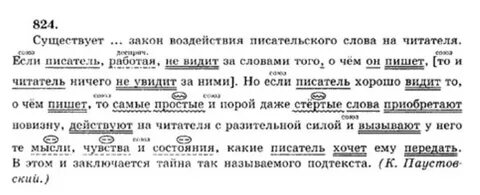 Если писатель не видит за словами того