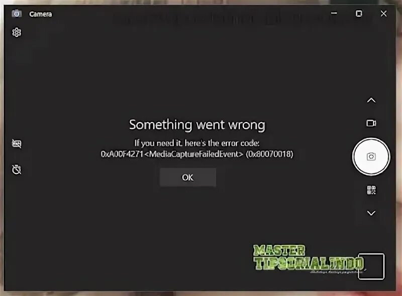 Capture failed