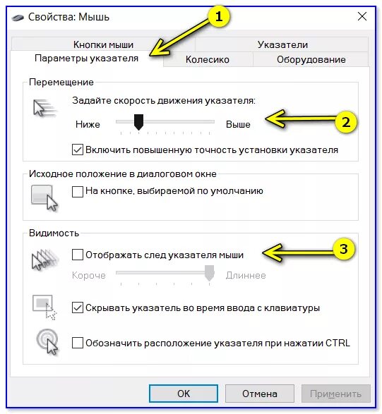 Перестал работать курсор