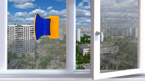 Щетка для окон с двух сторон