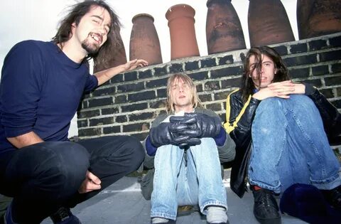 NIRVANA 11/7/91, London Krist Novoselić, Jerry Cantrell, Taylor Hawkins, Sm...