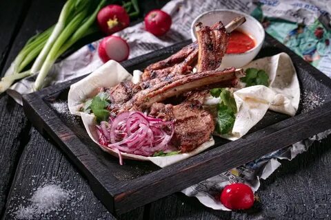 Шашлык в ресторане