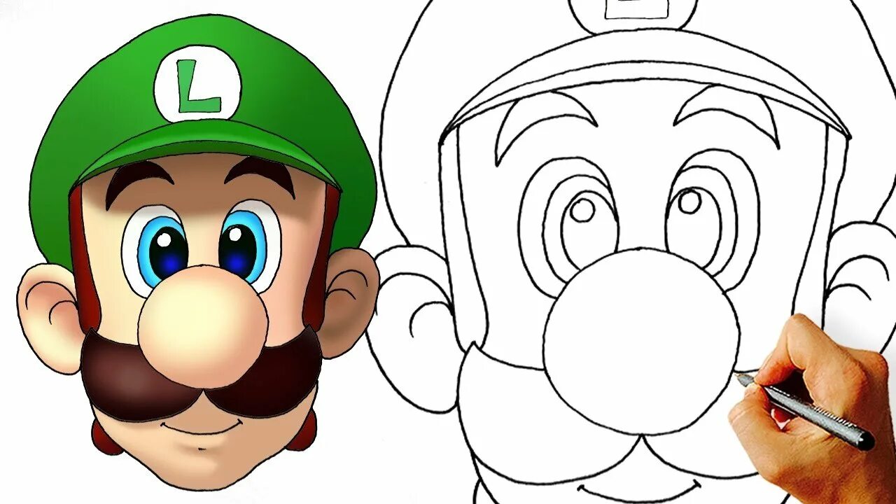 Рисовать марио. Марио персонажи Луиджи. Лицо Марио и Луиджи. Луиджи из Марио лицо. Марио рисунок.