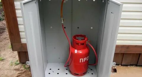 Подключить баллон к
