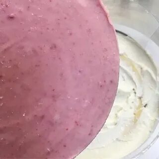 Малиновая прослойка для торта из замороженной малины