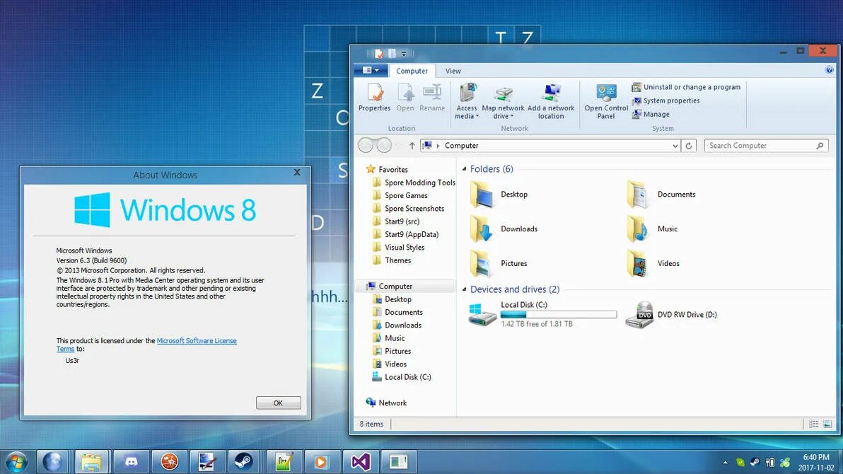 Windows 8 build 7989 русификация. Windows 8.1 проводник. Установка виндовс 8 бета 7989. Windows 8.1 Beta by araiguma.