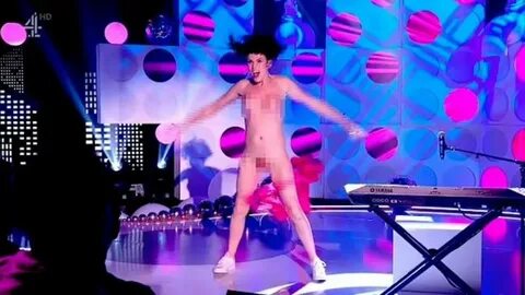 Stripping on live tv
